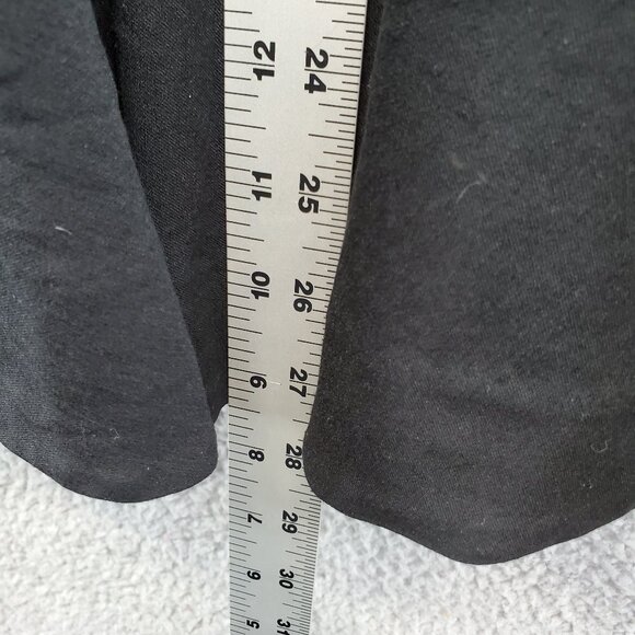 Swing Dress Little Black Dress Sleeveless V Neck Flare Skirt XOXO Size O - Picture 3 of 9